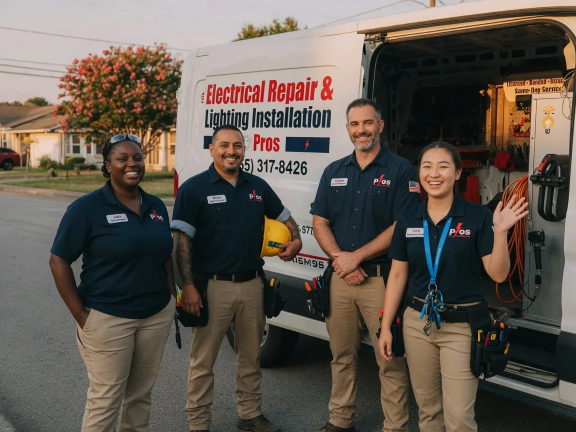 Licensed Electrician company in Purdon, TX